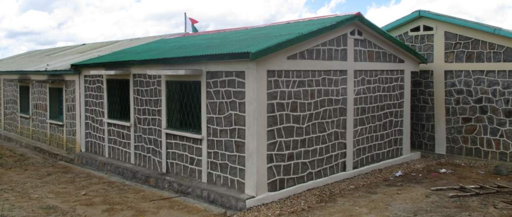 Bureau du CEG de Faliarivo en janvier 2017..